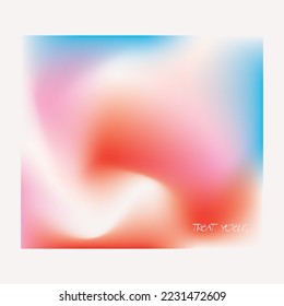 Pastel gradient backgrounds vector set. Soft tender pink, red, blue gradients. Light pale color abstract background for app,web design banners, greeting cards etc with Christmas text