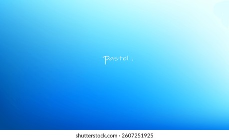 Pastel gradient blending deep and light blue shades for a soft, tranquil, and elegant look. Perfect for minimal, modern, and calming designs. 