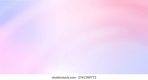 El gradiente pastel que