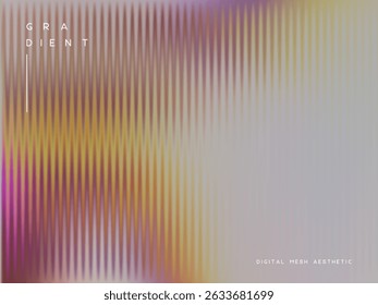 Pastel gradient mesh background with vertical stripes and smooth transitions. Abstract vector design for web, branding, posters, digital art, and modern creative projects.