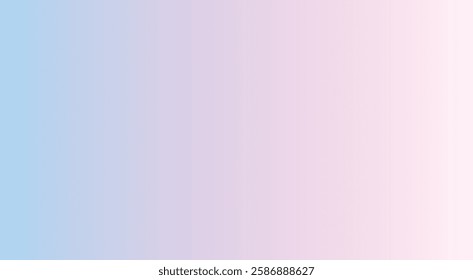 Pastel gradient, soft colors, delicate transition, blue to pink, ethereal atmosphere, dreamy background.