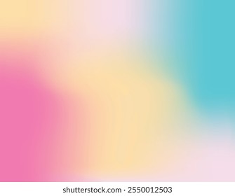 A pastel gradient is a soft and delicate transition between soft tones such as pink, lavender, mint, light blue and pale yellow. This style conveys calm, serenity and a romantic touch.