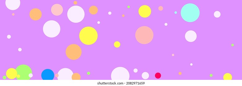 Pastel Green Children Red Purple Background. Blue Vibrant Play Rainbow Multicolor Print. Violet Circles Dark Color Bright Kids Composition. Beige Indigo Pink White Bordo Yellow Background.