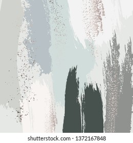 Pastel green grey glitter pattern. Brush stroke pastel vector marble texture. Applicable for design covers, presentation, invitation, flyers, annual reports, posters and business cards. Modern artwork