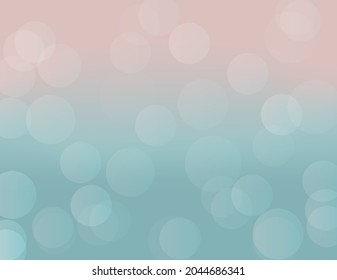 Fondo de vector abstracto de color verde pastel y textura de burbuja