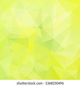 Pastel green polygonal vector background. Can be used in cover design, book design, website background. Vector illustration