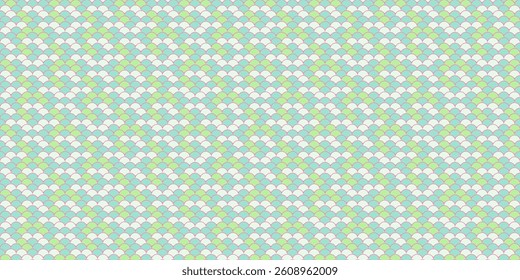 Pastel green and white abstract geometric pattern.  Perfect for website backgrounds, textile designs, or playful branding. This repeating motif evokes feelings of freshness and serenity.