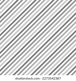 Pastel grey diagonal stripes pattern background. Vector illustration for web design or print for fabric, packaging, scrapbook, wallpaper, wrapping paper. Wall and floor ceramic tiles pattern.