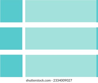 Pastel infographic list icon vector element