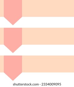 Pastel infographic list icon vector element