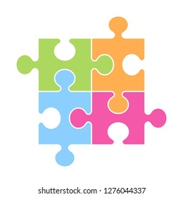 pastel jigsaw puzzle icon for pattern and design,vector illustration.