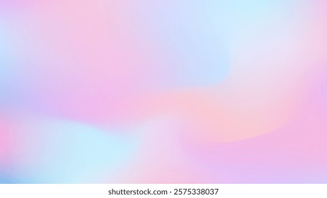 Pastel Lavender Sky Gradient Background. Dynamic fluid shapes for web design, posters, and branding. Modern vector illustration.