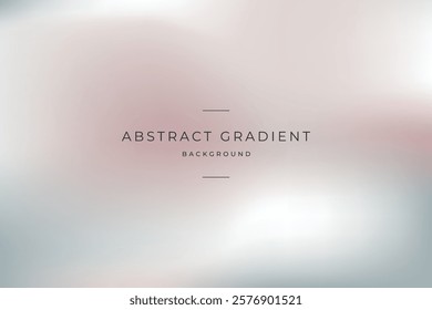 Pastel light gradient mesh abstract trendy vector blurred background for web and graphic design