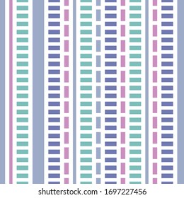 Patrón de repetición vectorial de banda de línea Pastel. Perfecto para regalo, productos, scrapbooking, papel pintado, hogar.