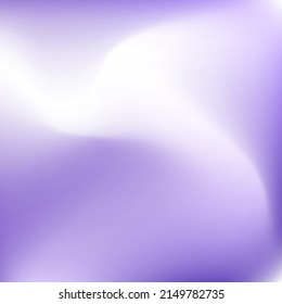 Pastel Liquid Purple Curve Watercolor Swirl Gradient Mesh. Lavender Spotlight Fluid Vibrant Design Picture. Cold Fashion Color Trendy Wallpaper. White Violet Paint Dynamic Gradient Background.