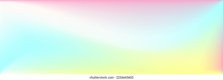 Malla de gradiente del arcoiris vibrante del cielo líquido Pastel. Fondo de degradado intenso con luz ondulada luminosa y luminosa. Sunset Colorful Color Agua Suave Superficie. Papel de fondo multicolor dinámico de curva fluida.