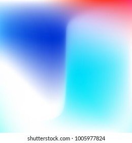 Pastel mesh modern background. Smooth blurred futuristic template. Bright hipster style backdrop. Softly delimited segments, sectors for info. Blank spectrum gradient for printed products, covers.