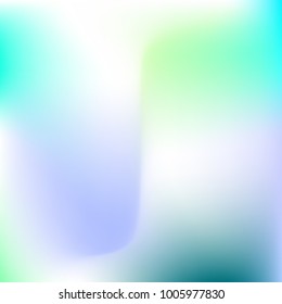 Pastel mesh modern background. Smooth blurred futuristic template. Bright hipster style backdrop. Softly delimited segments, sectors for info. Blank spectrum gradient for printed products, covers.