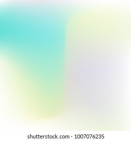 Pastel mesh modern background. Smooth blurred futuristic template. Bright hipster style backdrop. Softly delimited segments, sectors for info. Blank spectrum gradient for printed products, covers.