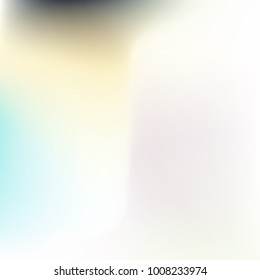 Pastel mesh modern background. Smooth blurred futuristic template. Bright hipster style backdrop. Softly delimited segments, sectors for info. Blank spectrum gradient for printed products, covers.