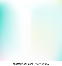 Pastel mesh modern background. Smooth blurred futuristic template. Bright hipster style backdrop. Softly delimited segments, sectors for info. Blank spectrum gradient for printed products, covers.