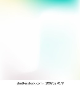 Pastel mesh modern background. Smooth blurred futuristic template. Bright hipster style backdrop. Softly delimited segments, sectors for info. Blank spectrum gradient for printed products, covers.