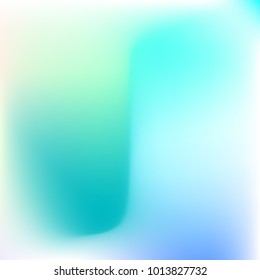 Pastel mesh modern background. Smooth blurred futuristic template. Bright hipster style backdrop. Softly delimited segments, sectors for info. Blank spectrum gradient for printed products, covers.