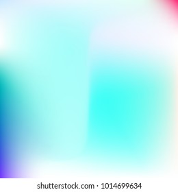Pastel mesh modern background. Smooth blurred futuristic template. Bright hipster style backdrop. Softly delimited segments, sectors for info. Blank spectrum gradient for printed products, covers.