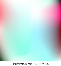 Pastel mesh modern background. Smooth blurred futuristic template. Bright hipster style backdrop. Softly delimited segments, sectors for info. Blank spectrum gradient for printed products, covers.