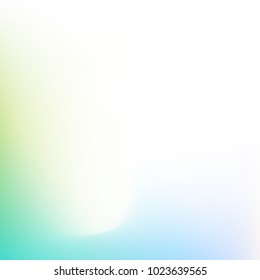 Pastel mesh modern background. Smooth blurred futuristic template. Bright hipster style backdrop. Softly delimited segments, sectors for info. Blank spectrum gradient for printed products, covers.