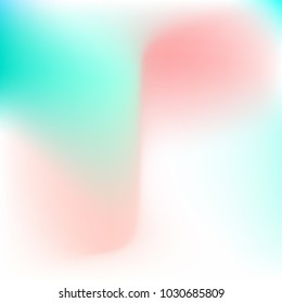 Pastel mesh modern background. Smooth blurred futuristic template. Bright hipster style backdrop. Softly delimited segments, sectors for info. Blank spectrum gradient for printed products, covers.