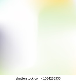 Pastel mesh modern background. Smooth blurred futuristic template. Bright hipster style backdrop. Softly delimited segments, sectors for info. Blank spectrum gradient for printed products, covers.