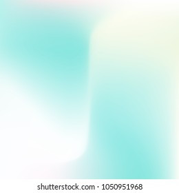 Pastel mesh modern background. Smooth blurred futuristic template. Bright hipster style backdrop. Softly delimited segments, sectors for info. Blank spectrum gradient for printed products, covers.