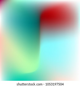 Pastel mesh modern background. Smooth blurred futuristic template. Bright hipster style backdrop. Softly delimited segments, sectors for info. Blank spectrum gradient for printed products, covers.