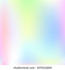 Pastel mesh modern background. Smooth foil blurred futuristic template. Bright hipster style backdrop. Softly delimited segments, sectors for info. Blank spectrum gradient printed products, covers.