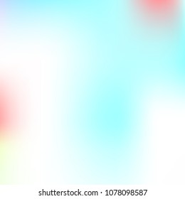 Pastel mesh modern background. Smooth foil blurred futuristic template. Bright hipster style backdrop. Softly delimited segments, sectors for info. Blank spectrum gradient printed products, covers.
