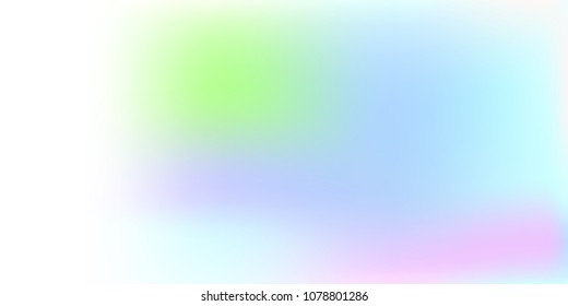 Pastel mesh modern background. Smooth foil blurred futuristic template. Bright hipster style backdrop. Softly delimited segments, sectors for info. Blank spectrum gradient printed products, covers.