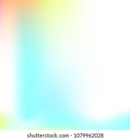 Pastel mesh modern background. Smooth foil blurred futuristic template. Bright hipster style backdrop. Softly delimited segments, sectors for info. Blank spectrum gradient printed products, covers.