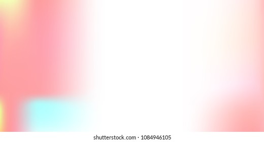 Pastel mesh modern background. Smooth foil blurred futuristic template. Bright hipster style backdrop. Softly delimited segments, sectors for info. Blank spectrum gradient printed products, covers.