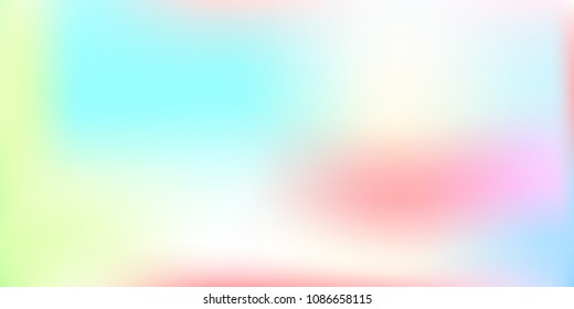 Pastel mesh modern background. Smooth foil blurred futuristic template. Bright hipster style backdrop. Softly delimited segments, sectors for info. Blank spectrum gradient printed products, covers.