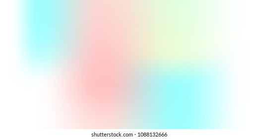 Pastel mesh modern background. Smooth foil blurred futuristic template. Bright hipster style backdrop. Softly delimited segments, sectors for info. Blank spectrum gradient printed products, covers.