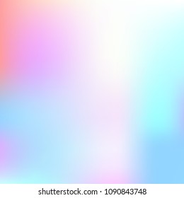 Pastel mesh modern background. Smooth foil blurred futuristic template. Bright hipster style backdrop. Softly delimited segments, sectors for info. Blank spectrum gradient printed products, covers.