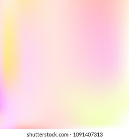Pastel mesh modern background. Smooth foil blurred futuristic template. Bright hipster style backdrop. Softly delimited segments, sectors for info. Blank spectrum gradient printed products, covers.