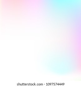 Pastel mesh modern background. Smooth foil blurred futuristic template. Bright hipster style backdrop. Softly delimited segments, sectors for info. Blank spectrum gradient printed products, covers.