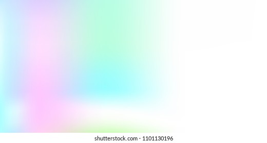 Pastel mesh modern background. Smooth foil blurred futuristic template. Bright hipster style backdrop. Softly delimited segments, sectors for info. Blank spectrum gradient printed products, covers.
