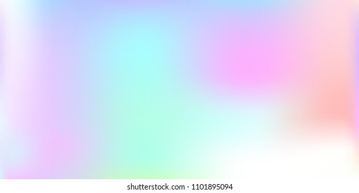 Pastel mesh modern background. Smooth foil blurred futuristic template. Bright hipster style backdrop. Softly delimited segments, sectors for info. Blank spectrum gradient printed products, covers.