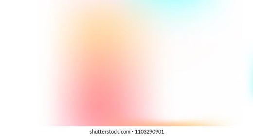Pastel mesh modern background. Smooth foil blurred futuristic template. Bright hipster style backdrop. Softly delimited segments, sectors for info. Blank spectrum gradient printed products, covers.