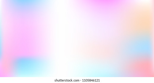 Pastel mesh modern background. Smooth foil blurred futuristic template. Bright hipster style backdrop. Softly delimited segments, sectors for info. Blank spectrum gradient printed products, covers.