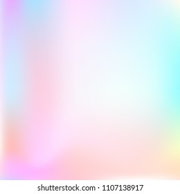 Pastel mesh modern background. Smooth foil blurred futuristic template. Bright hipster style backdrop. Softly delimited segments, sectors for info. Blank spectrum gradient printed products, covers.