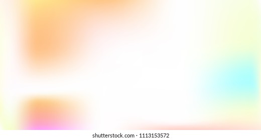 Pastel mesh modern background. Smooth foil blurred futuristic template. Bright hipster style backdrop. Softly delimited segments, sectors for info. Blank spectrum gradient printed products, covers.